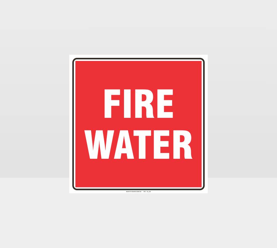 Custom Signs Personalized,Fire Water Sign