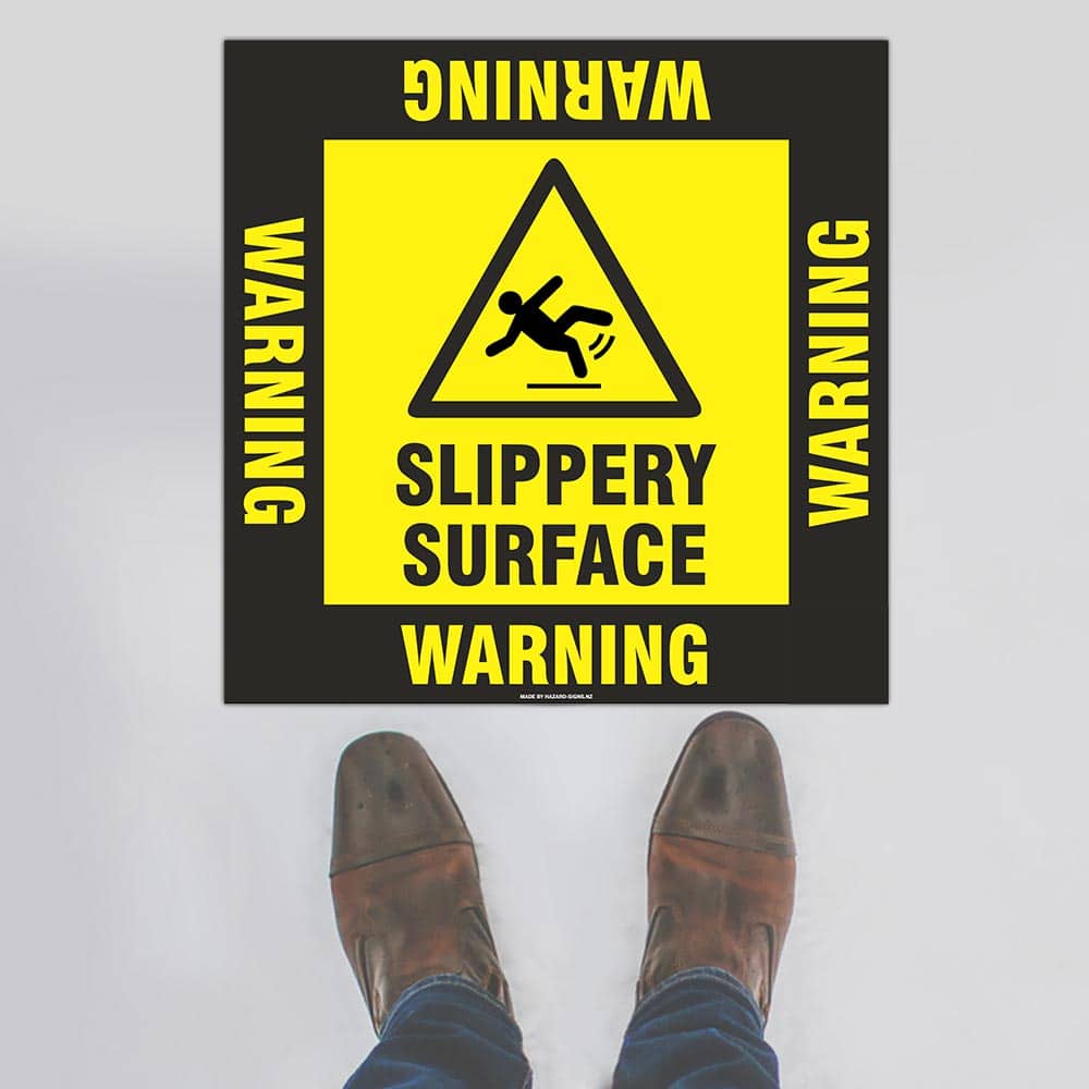 Custom Signs Personalized,Warning Slippery Surface Floor Sign