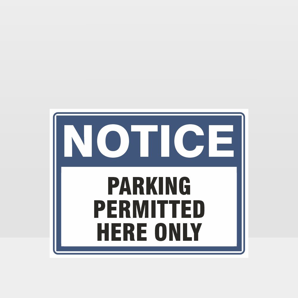 Custom Signs Outdoor Metal,Parking Permitted Here Only Sign