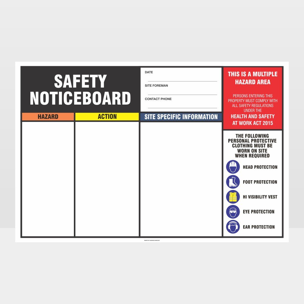 Custom Signs For Business,Safety Noticeboard Sign