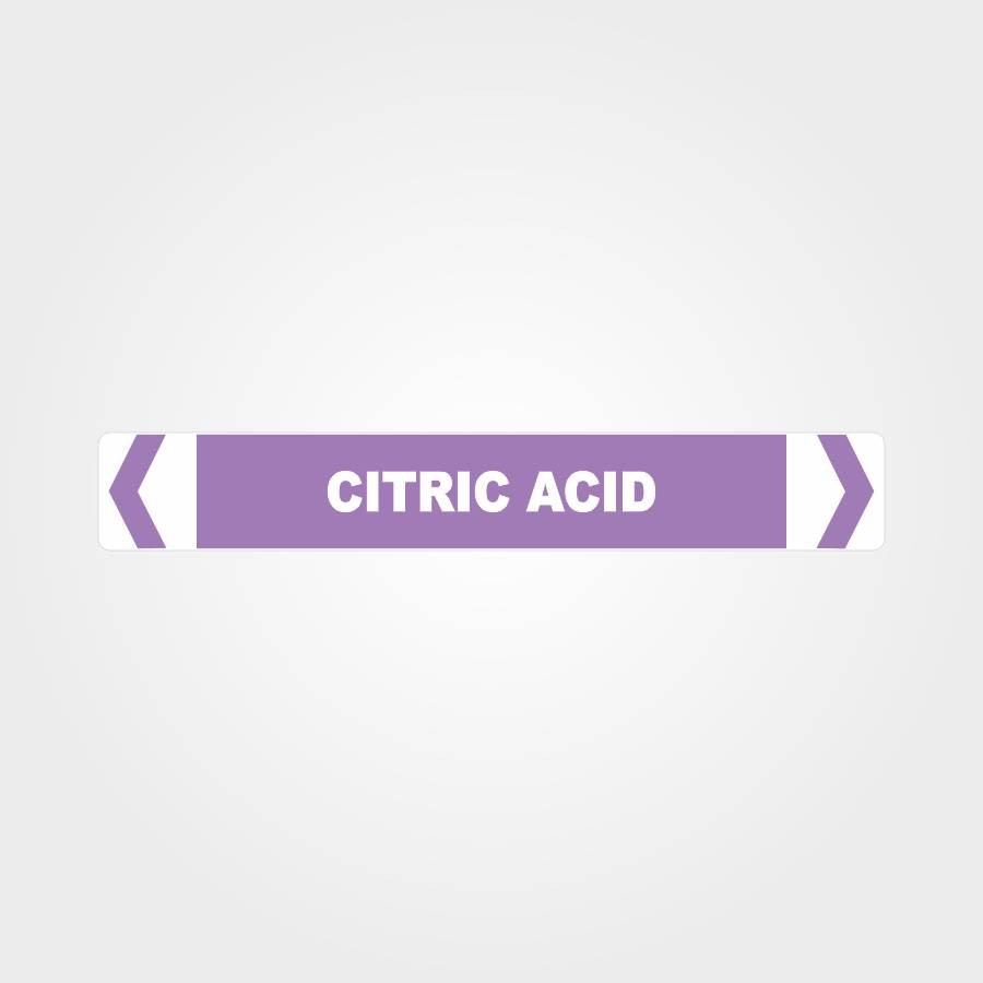 Custom Signs Personalized,Citric Acid Pipe Marker