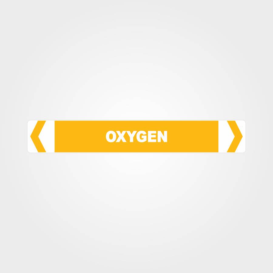 Custom Gate Signs,Oxygen Pipe Marker
