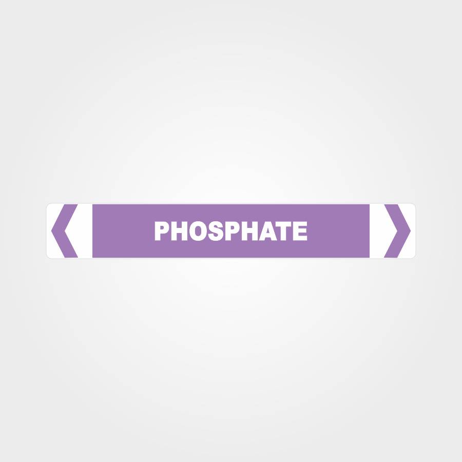 Custom Design Sign,Phosphate Pipe Marker