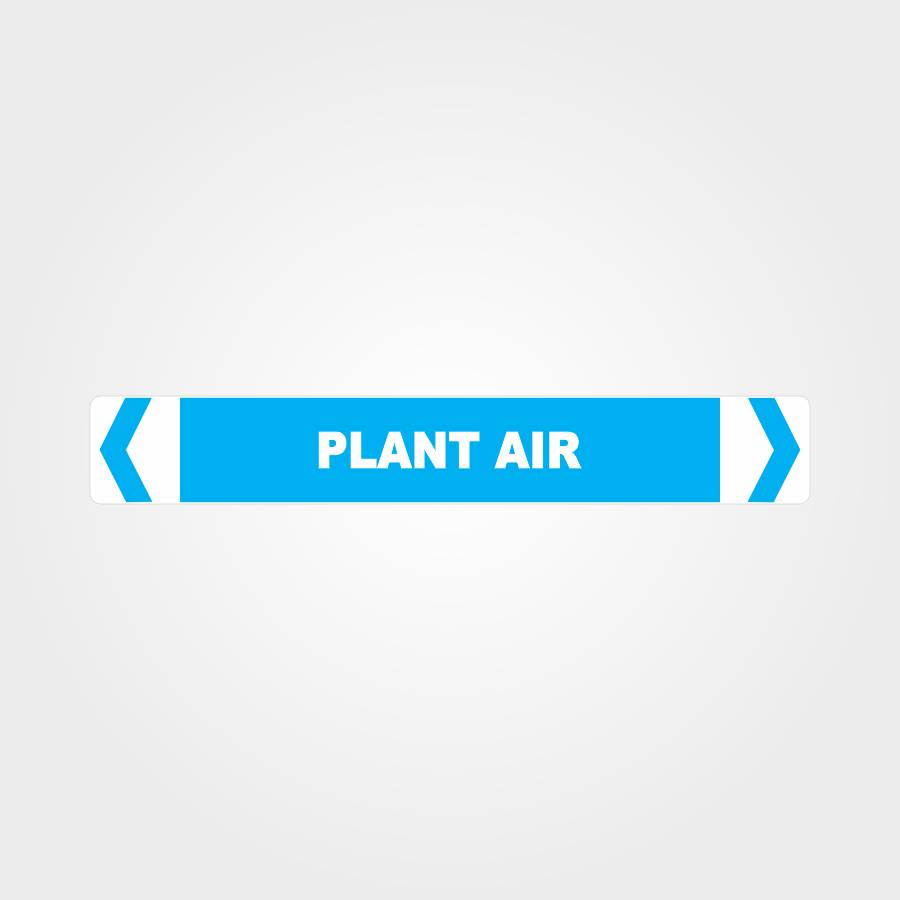 Custom Design Sign,Plant Air Pipe Marker