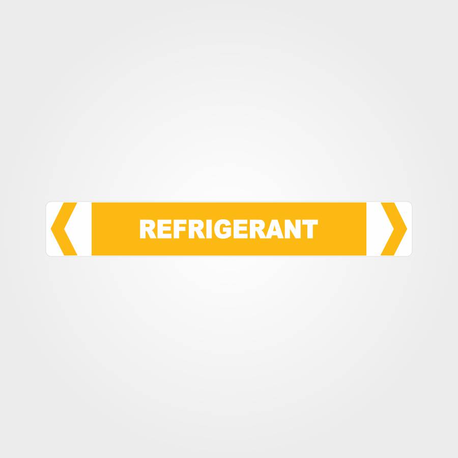 Custom Sign,Refrigerant Pipe Marker