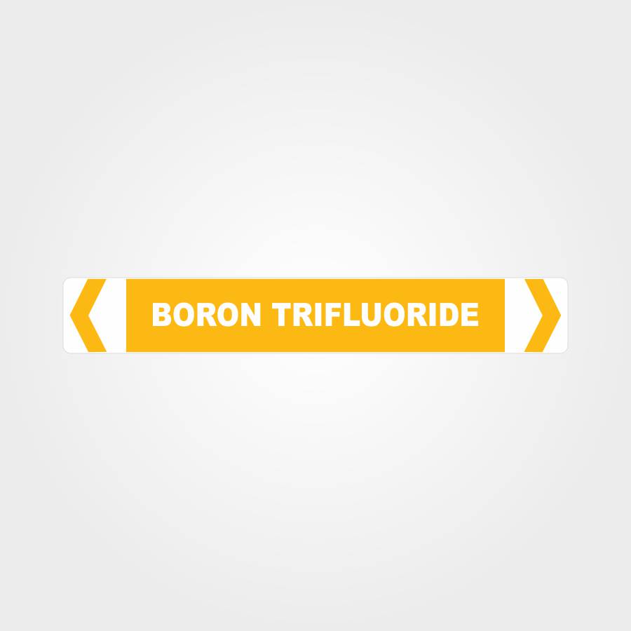 Customized Safety Signs,Boron Trifluoride Pipe Marker