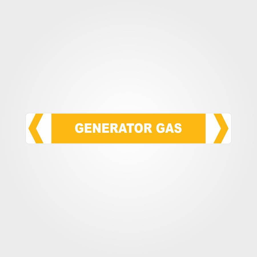 Custom Gate Signs,Generator Gas Pipe Marker