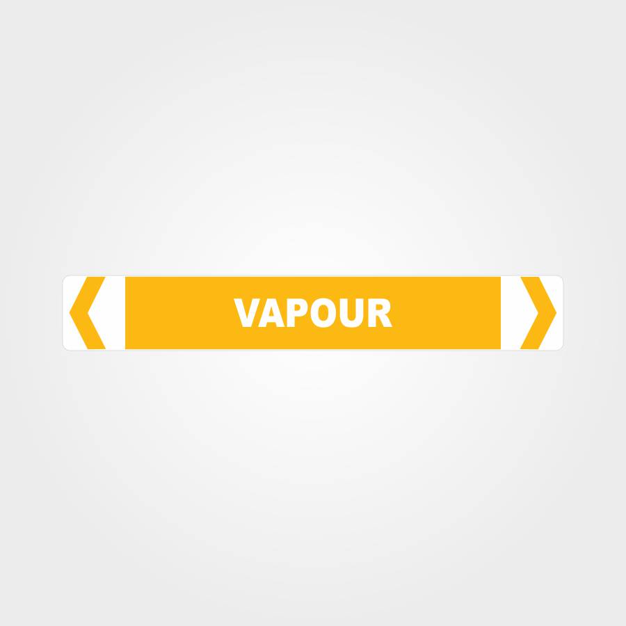 Customized Safety Signs,Vapour Pipe Marker