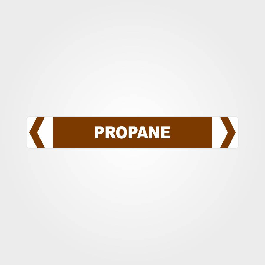Customized Hazard Signs,Propane Pipe Marker