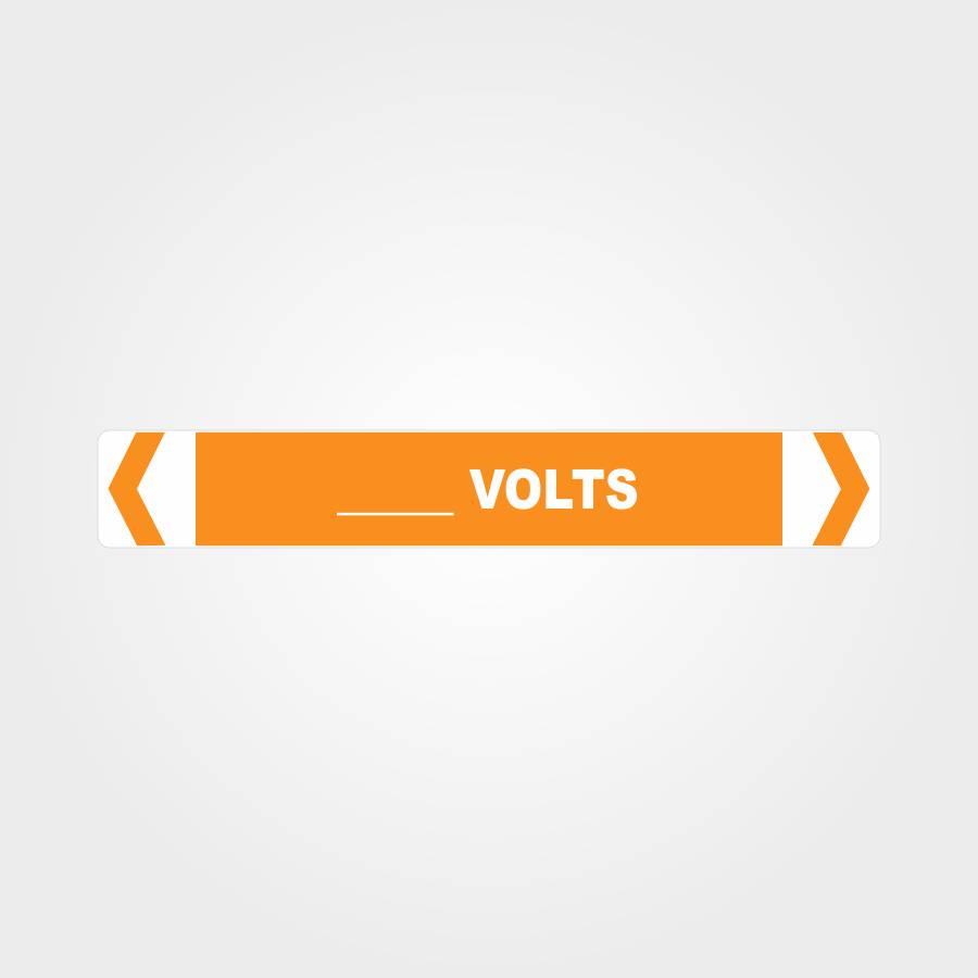 Custom Yard Signs,Custom Volts Pipe Marker