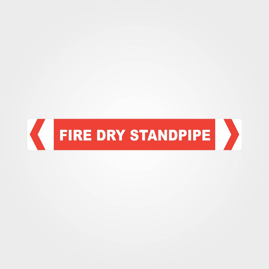 Custom Signs Outdoor Metal,Fire Dry Standpipe Pipe Marker