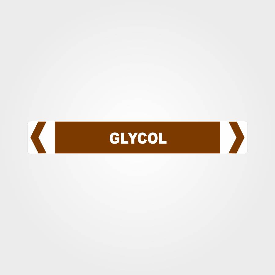 Customized Safety Signs,Glycol Pipe Marker