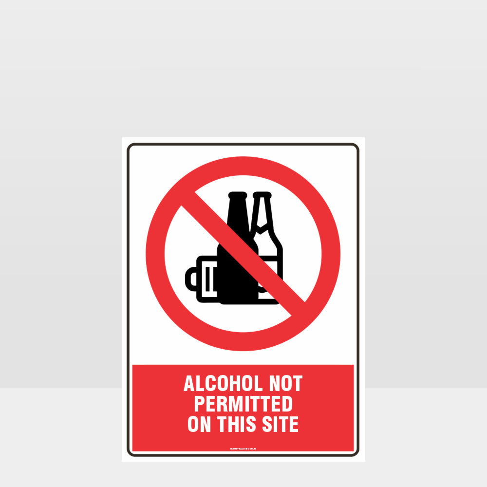Custom Metal Sign,Prohibition Alcohol Not Permitted Sign
