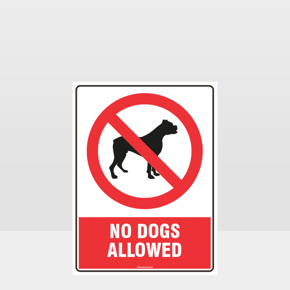 Custom Signs Outdoor Metal,Prohibition No Dogs Allowed Sign