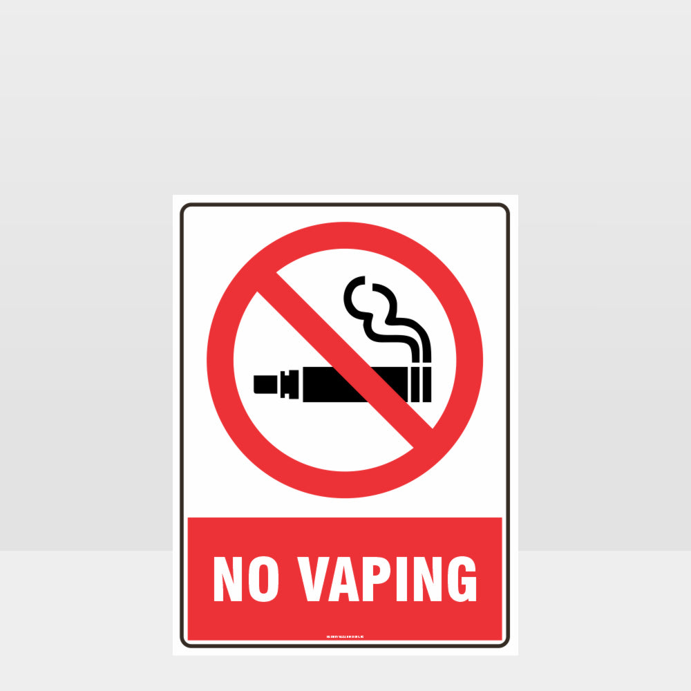 Custom Signs For Business,Prohibition No Vaping Sign