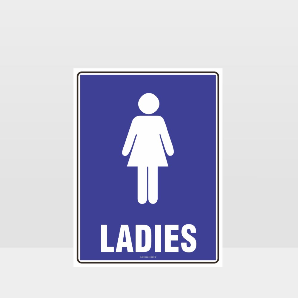 Customized Safety Signs,Ladies Toilet Sign