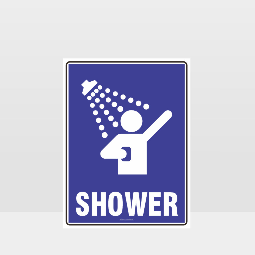 Customized Hazard Signs,Shower Sign