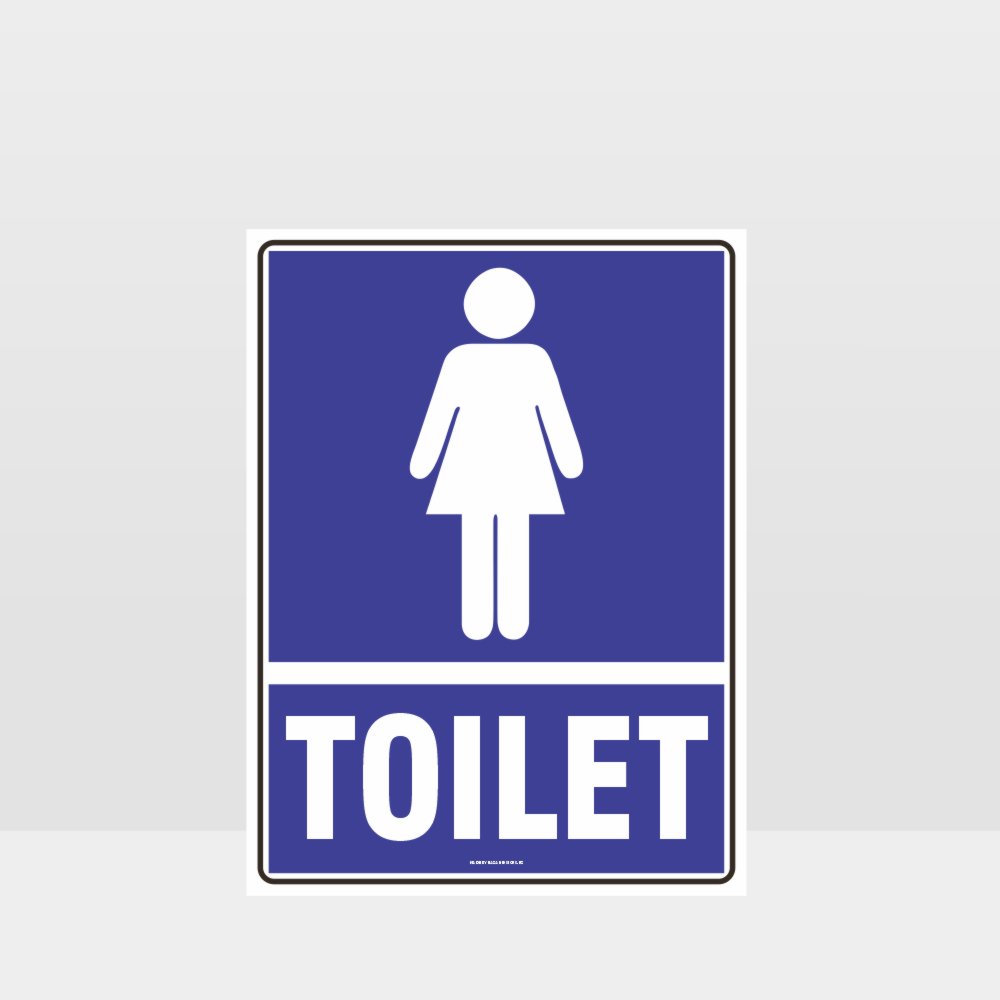Custom Sign,Female Toilet Sign