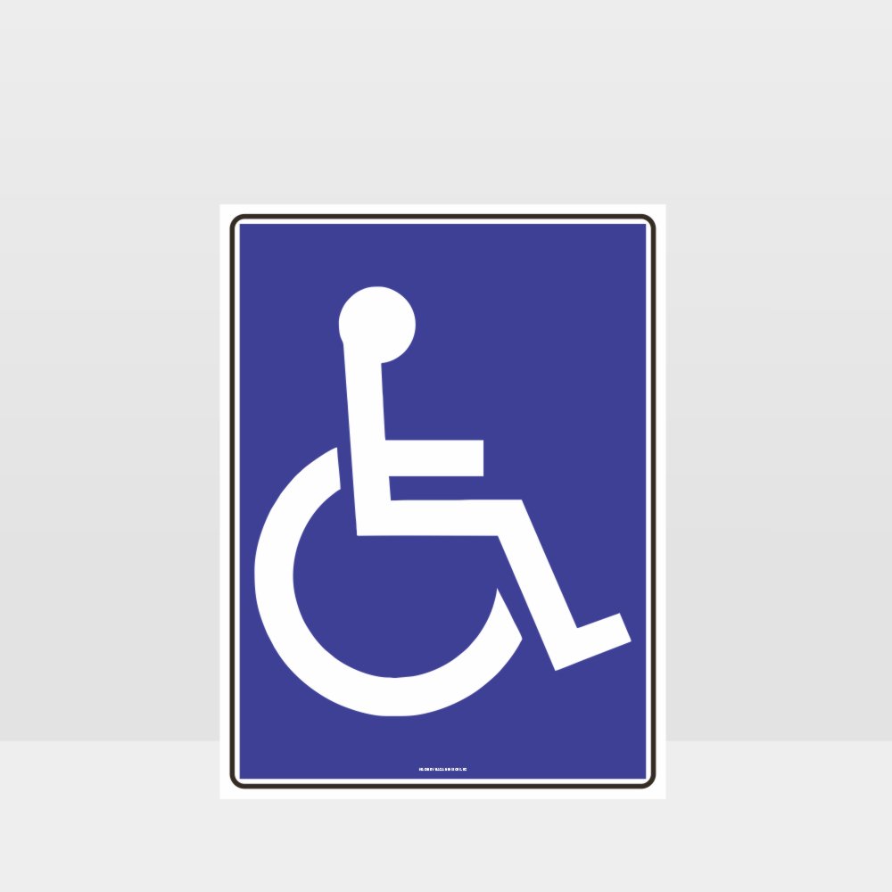 Custom Gate Signs,Accessible Toilet Sign 2