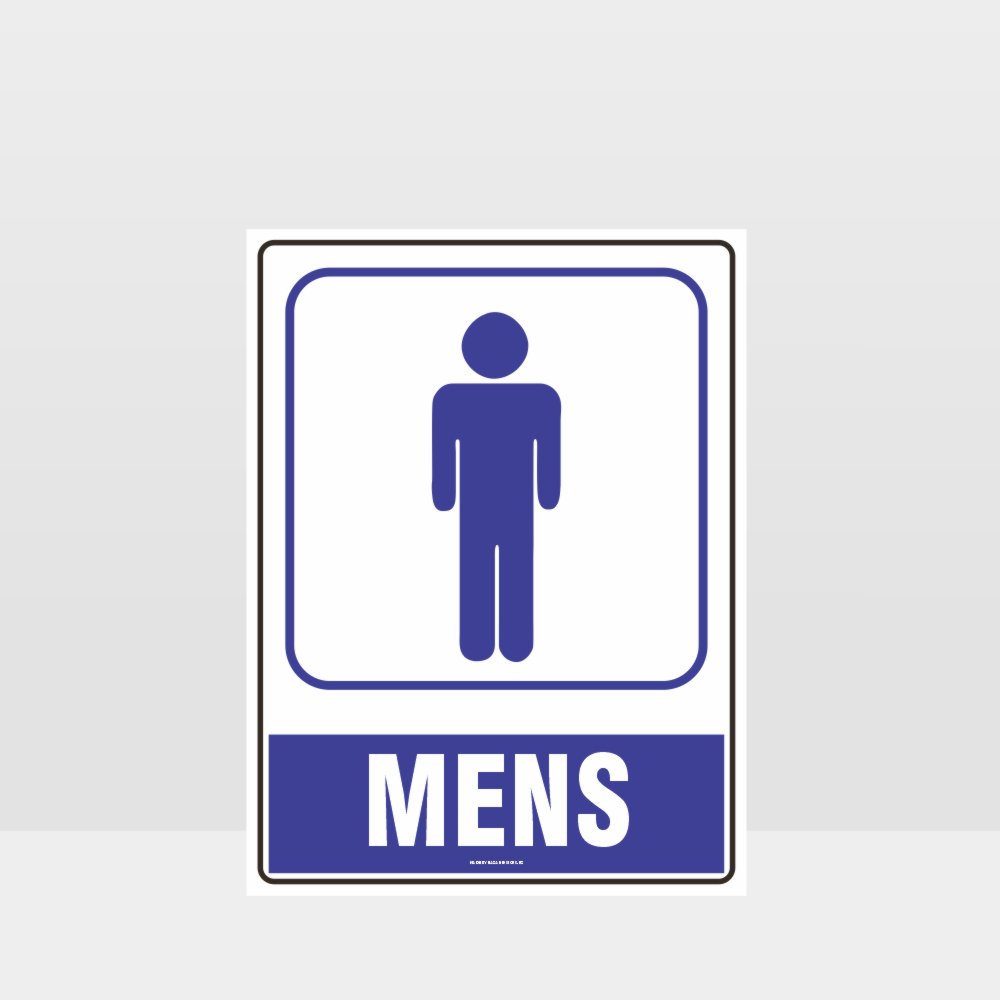 Custom Yard Signs,Mens Toilet Symbol Sign