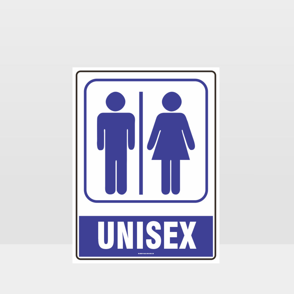 Customized Hazard Signs,Unisex Toilet Symbol Sign