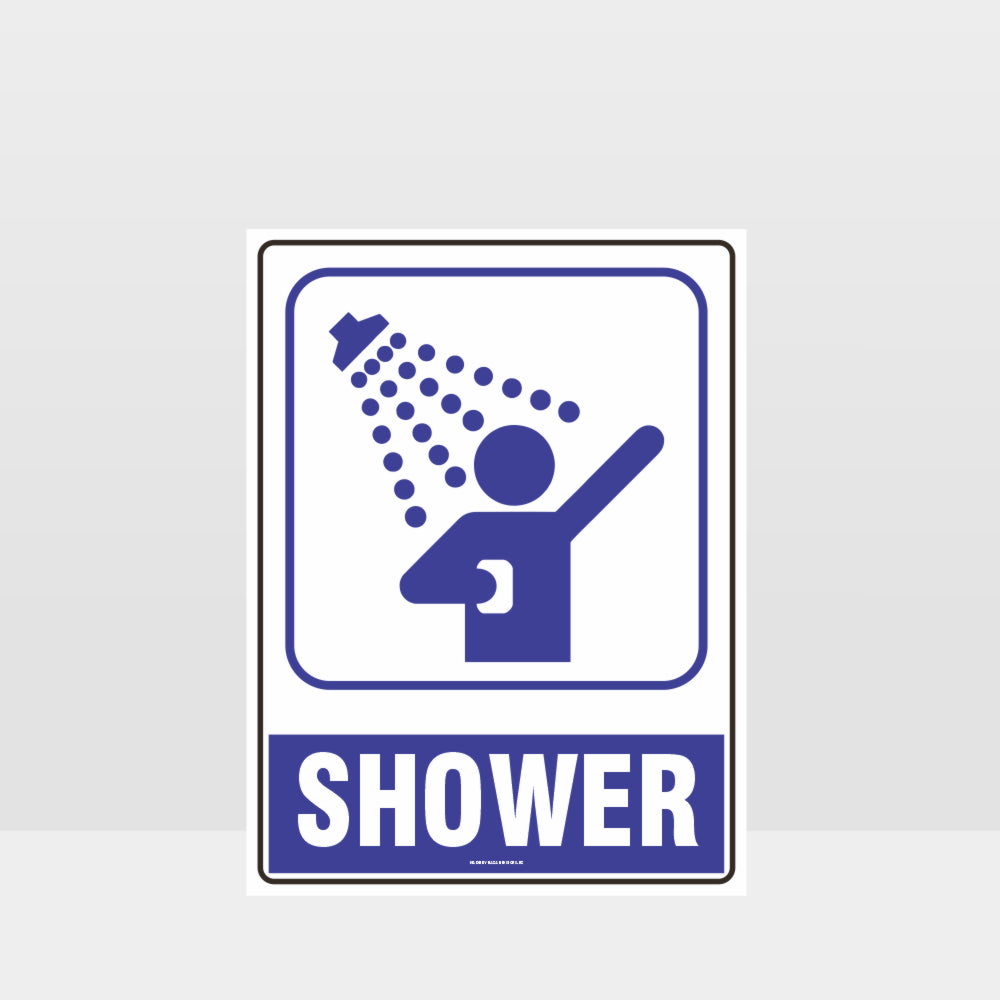 Custom Signs Outdoor Metal,Shower Symbol Sign