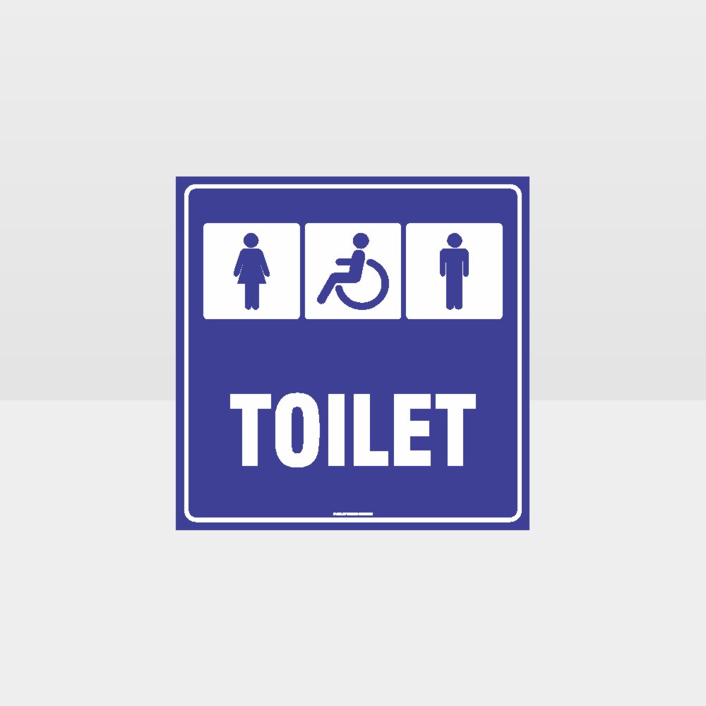 Custom Yard Signs,Male Female Accessible Toilets Sign