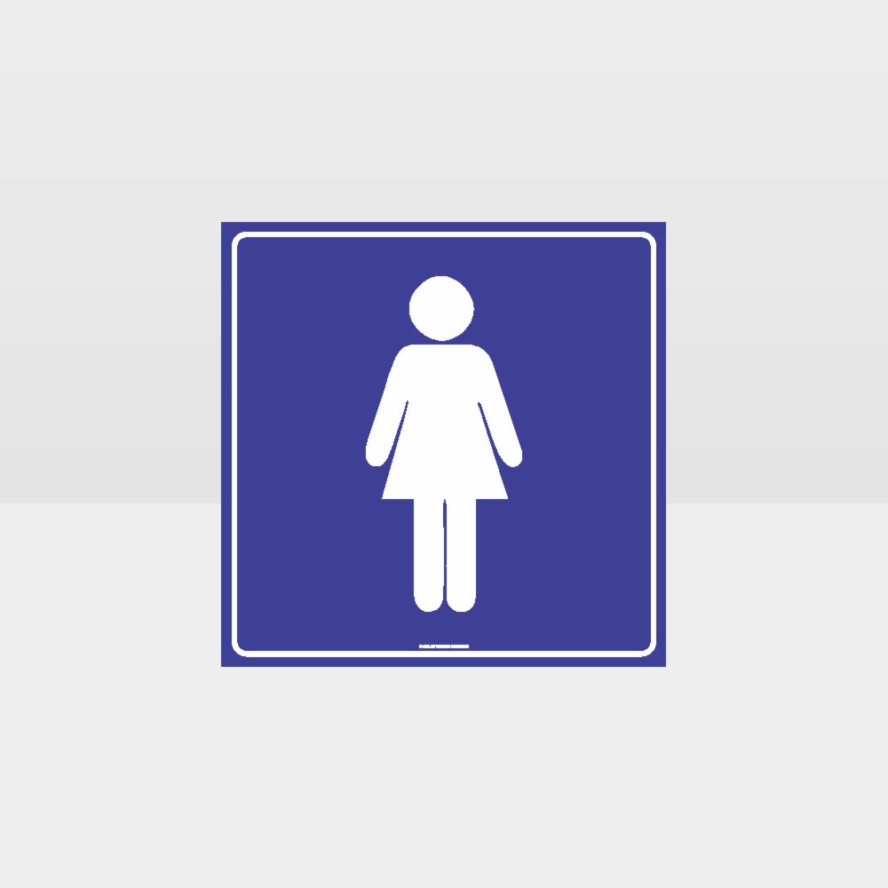 Custom Signs Outdoor Metal,Female Toilets Sign