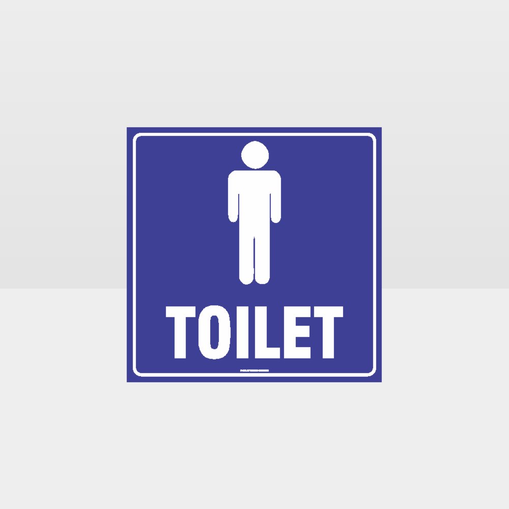 Custom Gate Signs,Male Toilets Sign 2