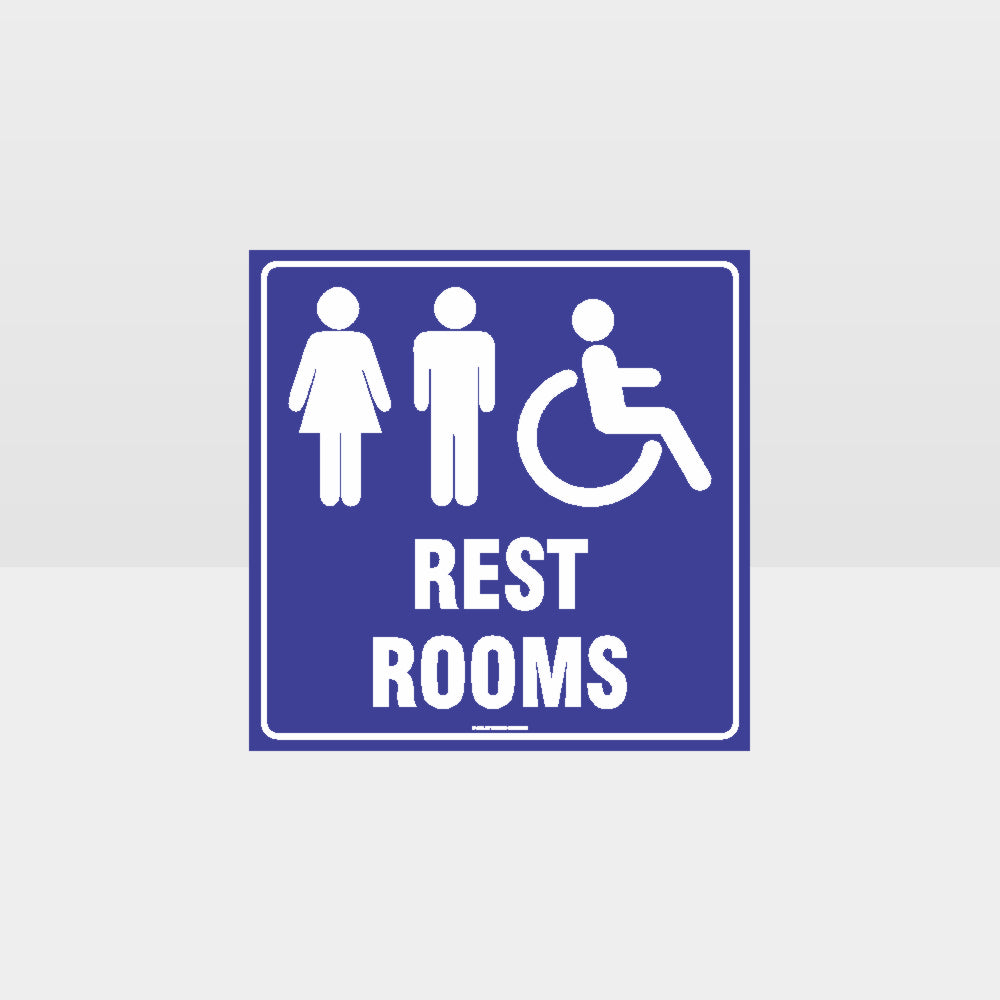 Customized Safety Signs,Rest Rooms Sign 2