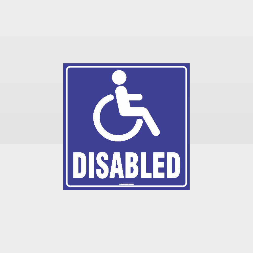 Custom Gate Signs,Disabled Toilet Sign