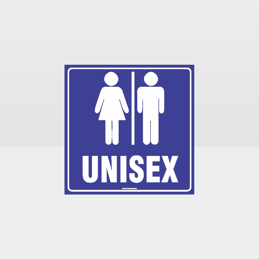 Custom Signs For Business,Unisex Toilet Sign 4