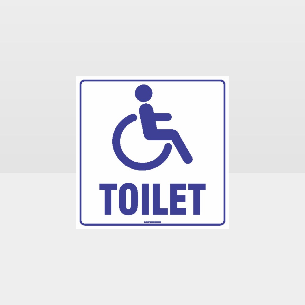 Custom Signs Personalized,Accessible Toilet Sign 4