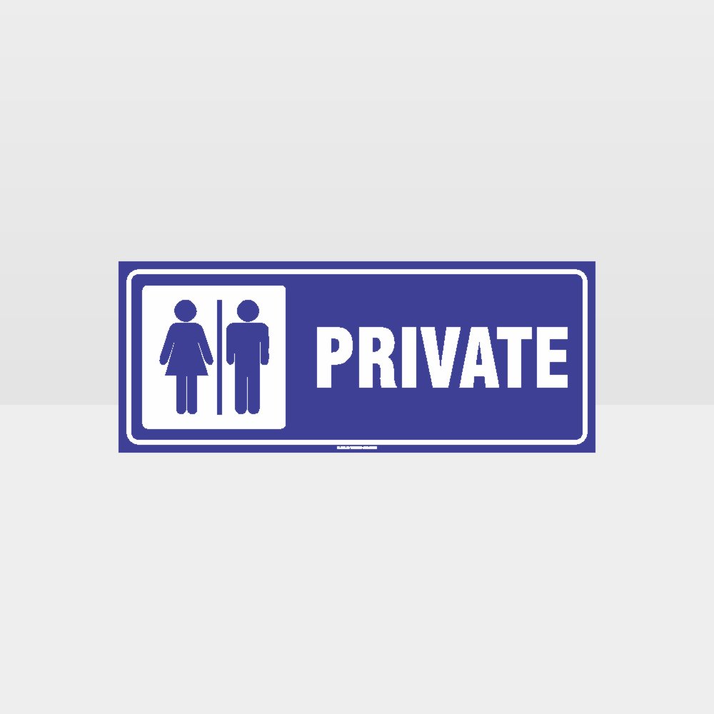 Custom Gate Signs,Private Toilet Sign