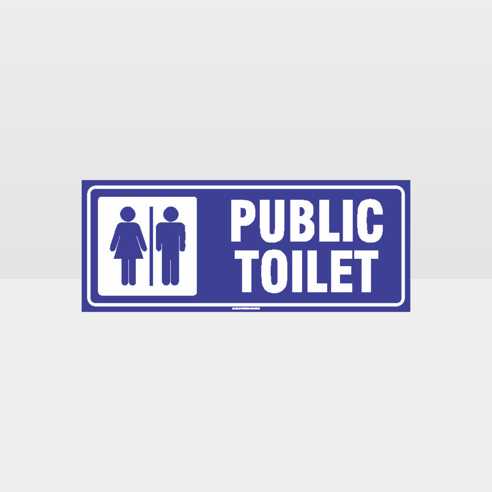 Custom Gate Signs,Public Toilet Sign