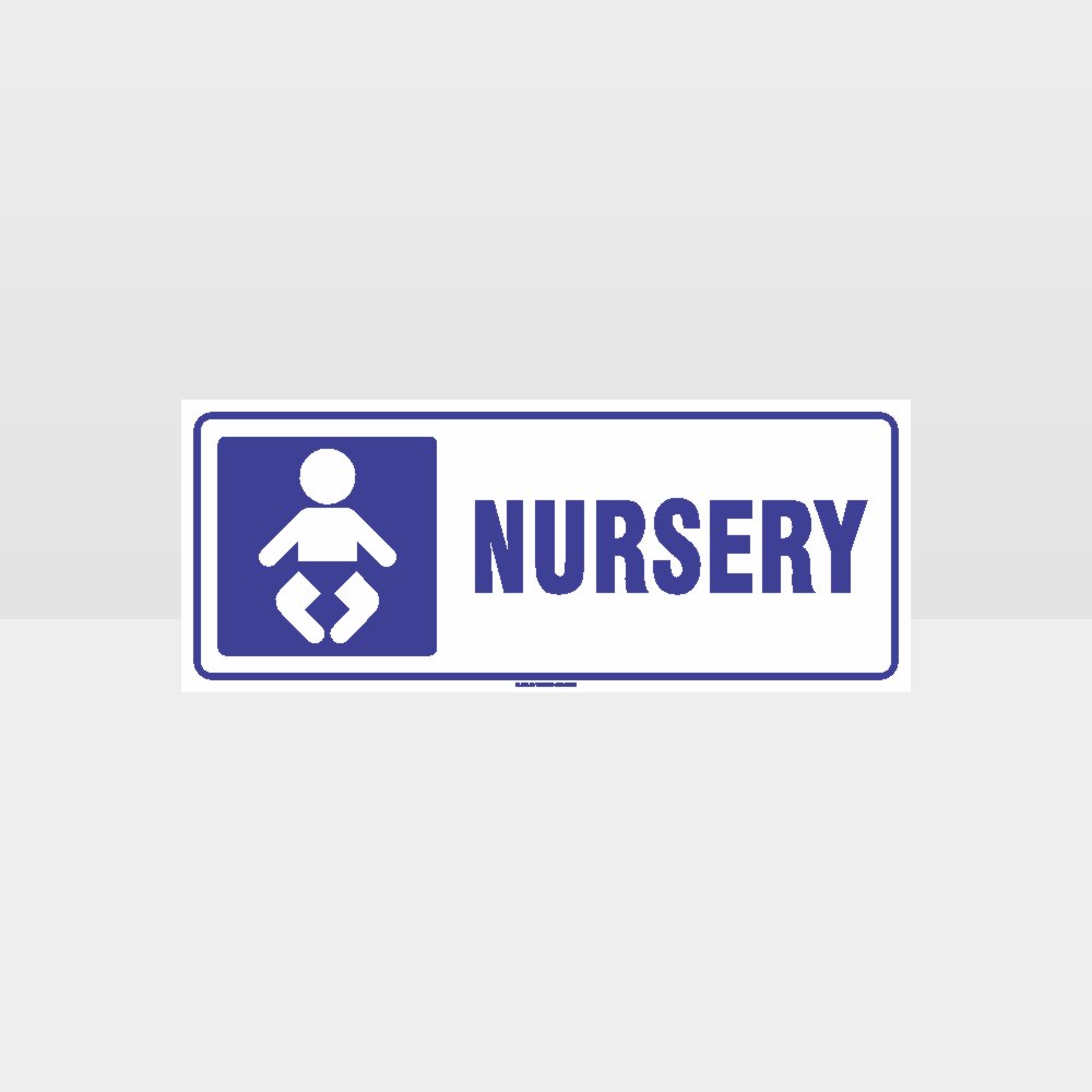 Customized Safety Signs,Nursery Symbol White Background Sign