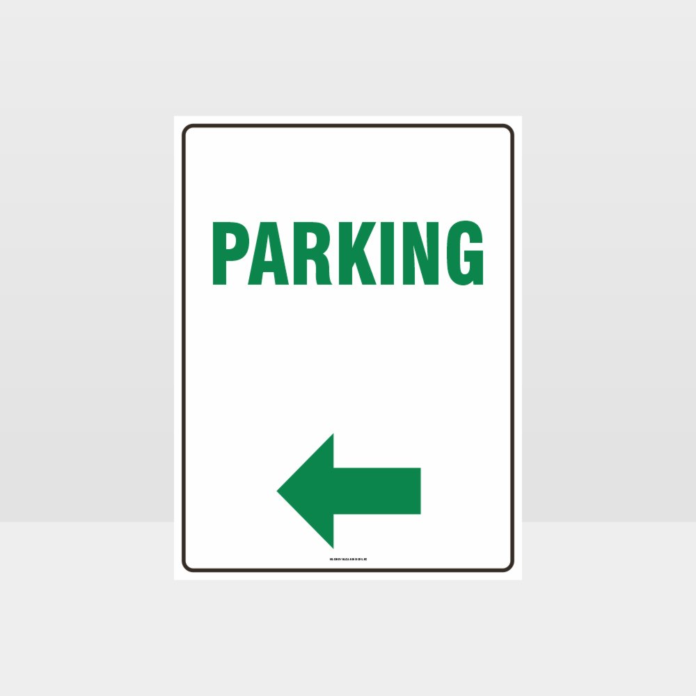 Custom Yard Signs,Parking Left Arrow Sign
