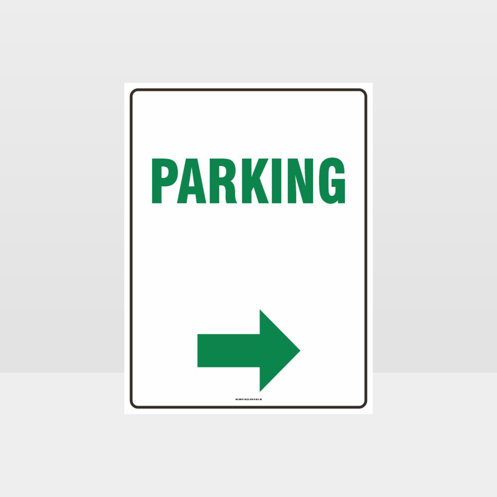 Custom Metal Sign,Parking Right Arrow Sign