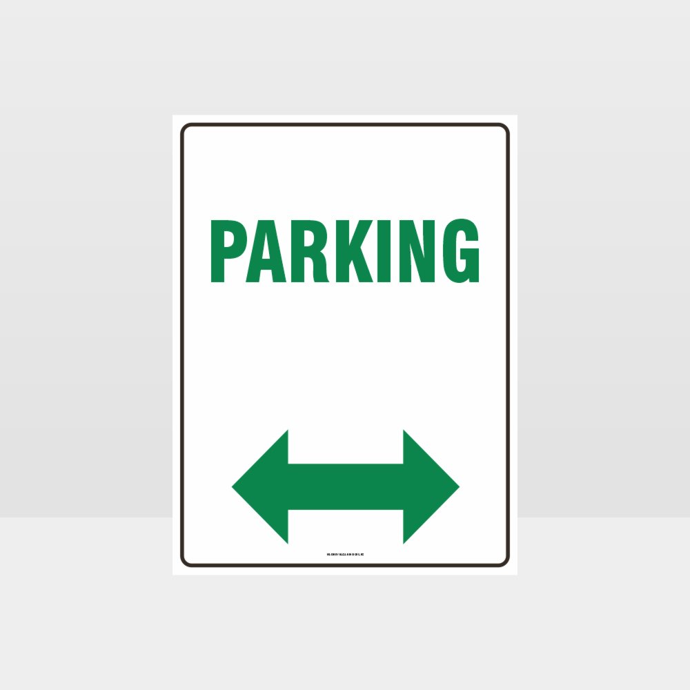 Custom Yard Signs,Parking Left And Right Arrow Sign