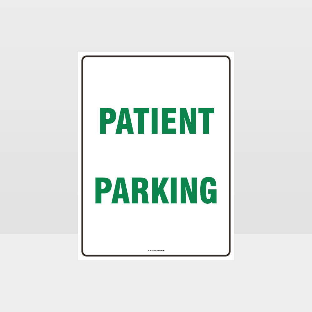 Customized Hazard Signs,Patient Parking Sign