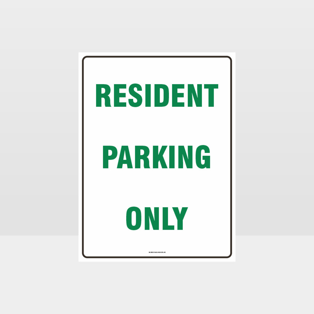 Customized Hazard Signs,Residents Parking Sign