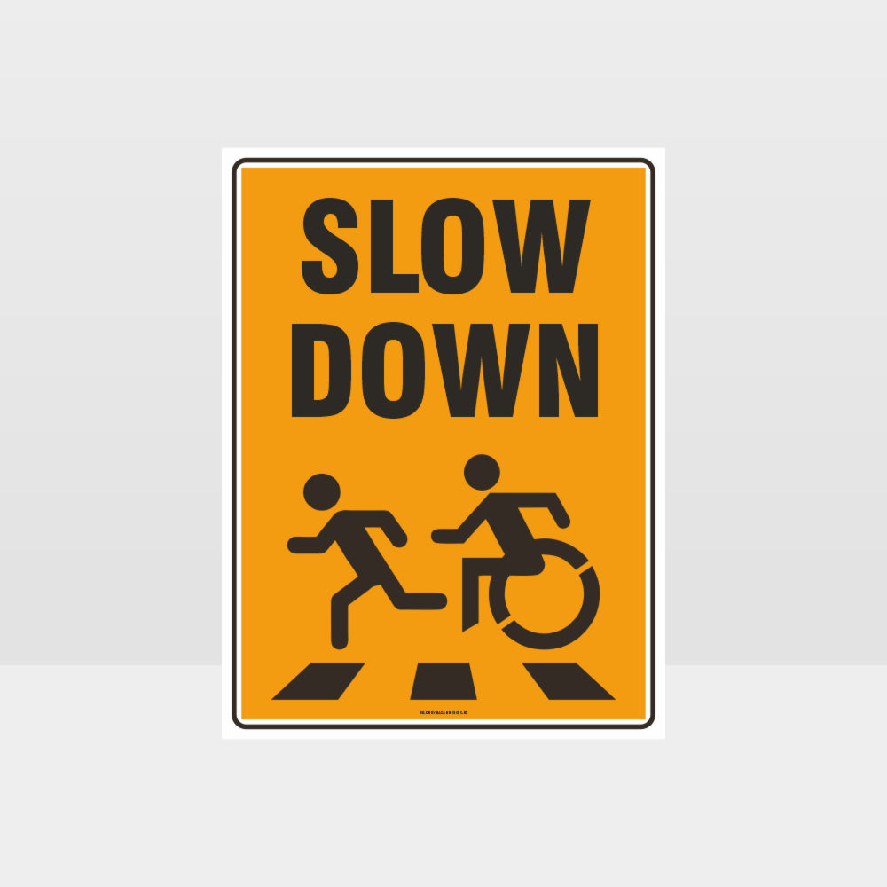 Custom Signs Outdoor Metal,Slow Down Sign