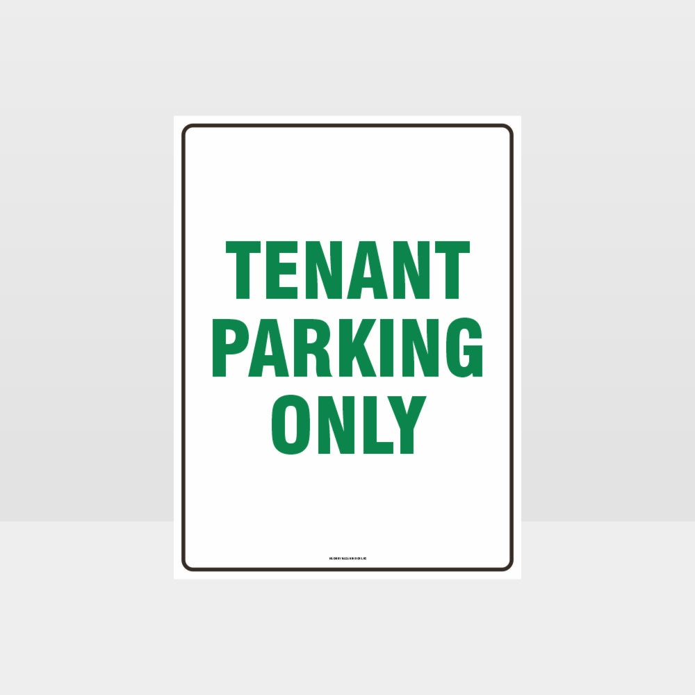 Customized Hazard Signs,Tenant Parking Only Sign