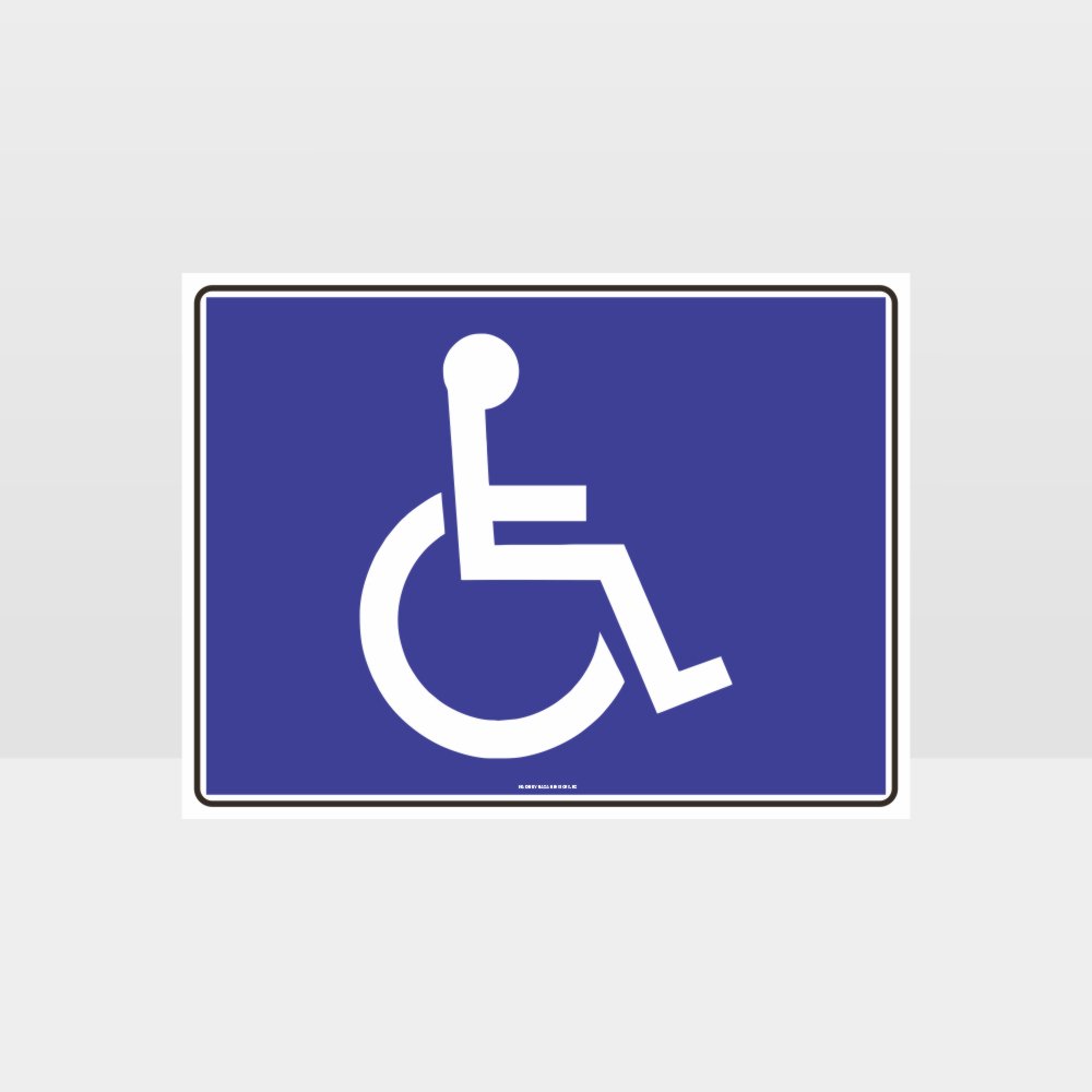 Custom Sign,Disabled Access Sign
