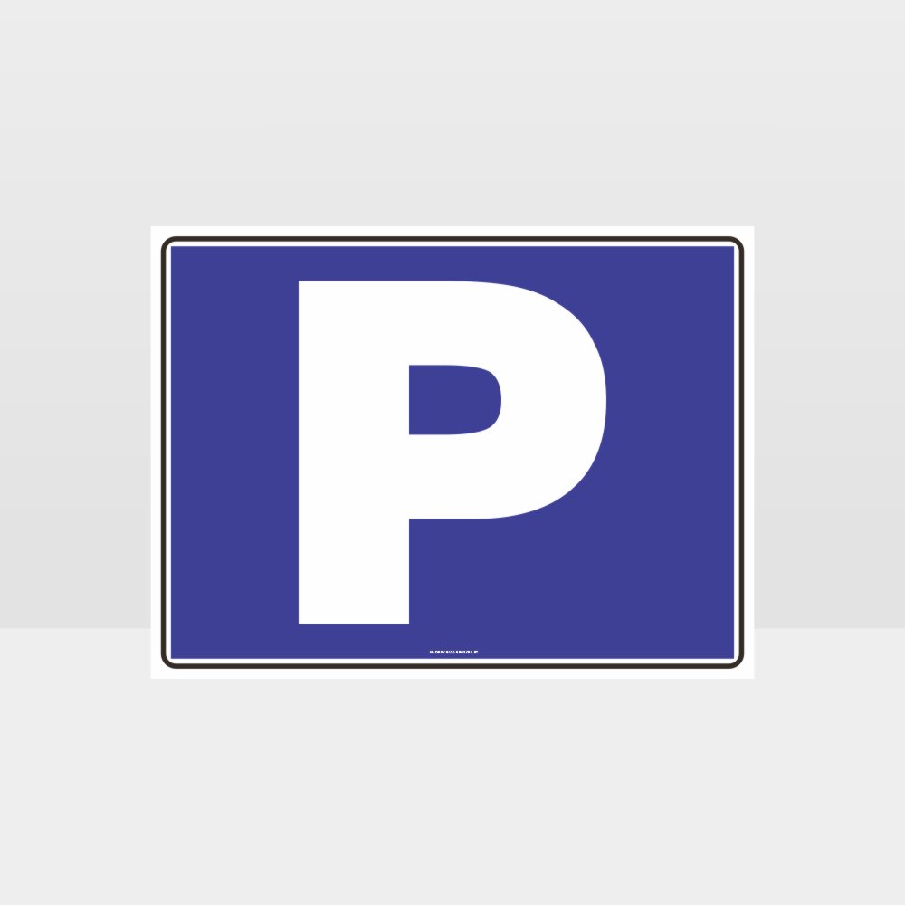 Custom Signs Personalized,Parking P Symbol Sign