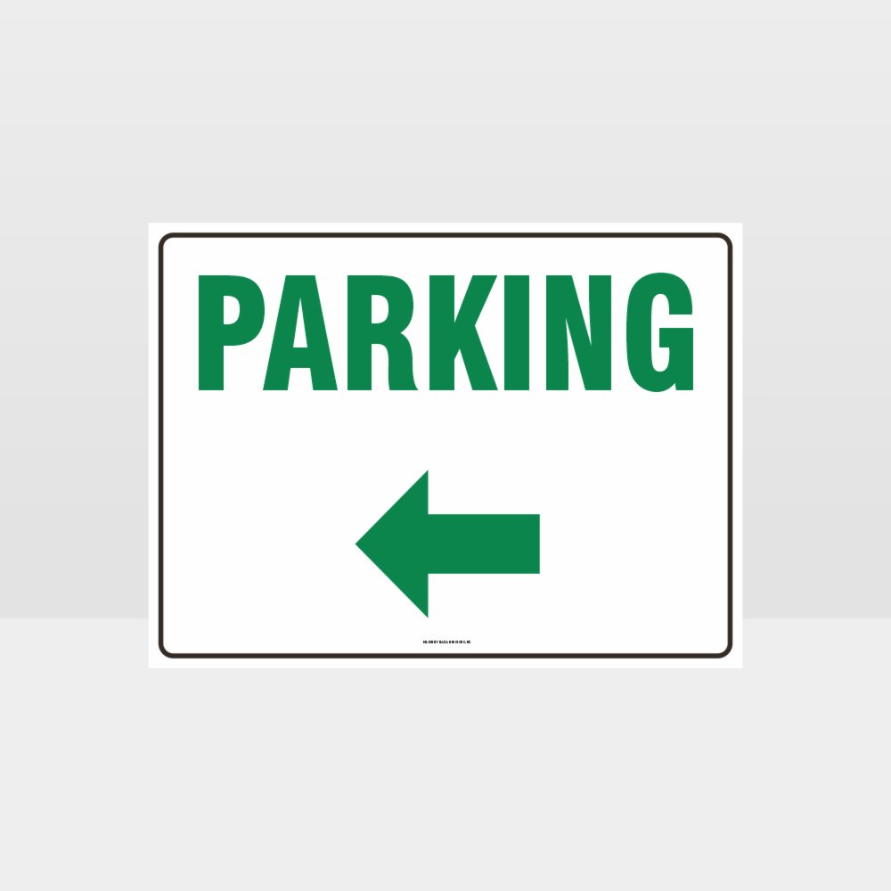 Custom Metal Sign,Parking Left Arrow Sign