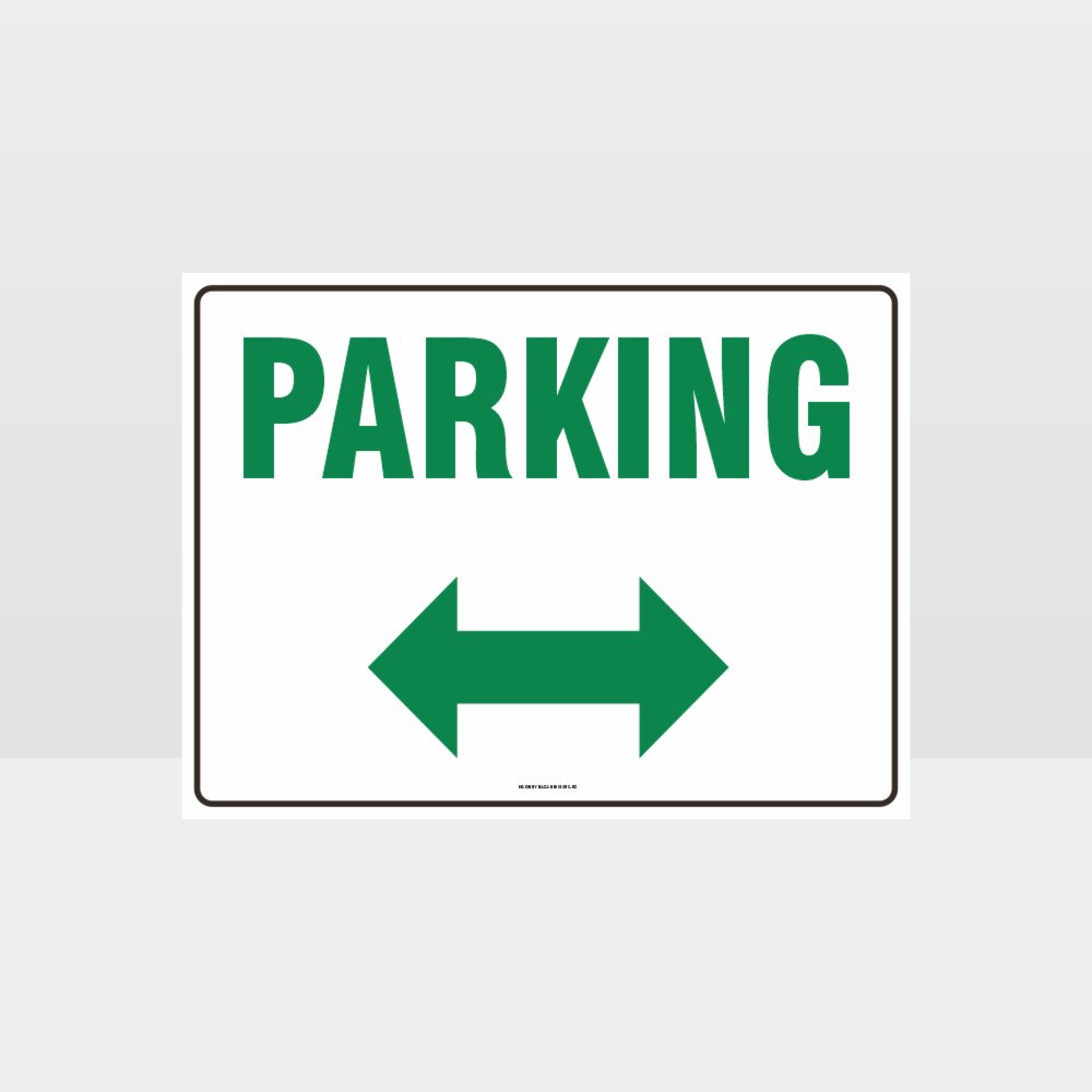 Customized Safety Signs,Parking Left And Right Arrow Sign