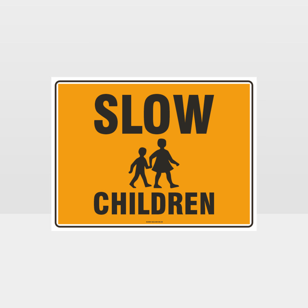 Custom Signs For Business,Slow Children L Sign