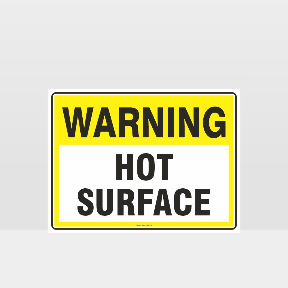 Custom Yard Signs,Warning Hot Surface Sign