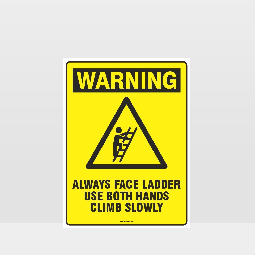 Custom Signs Personalized,Warning Ladder Climb Slowly Sign